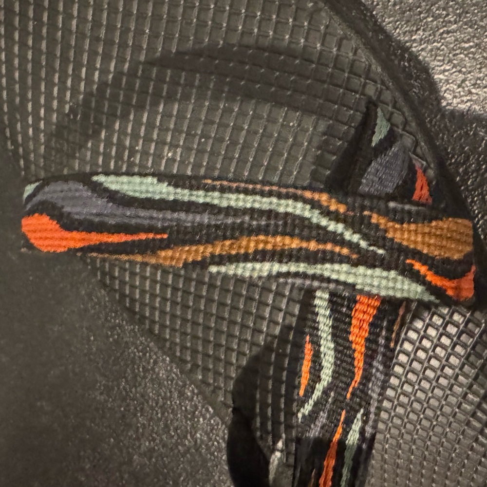 Chaco Women's Sandals - Black with Orange and Green Straps - Picture 5 of 12